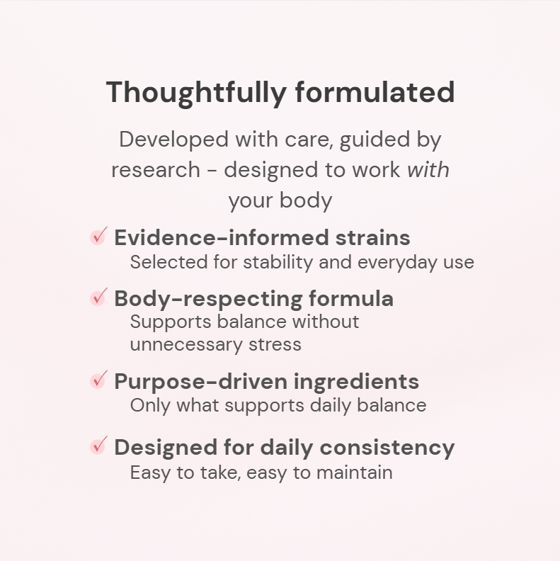 Daily intimate balance